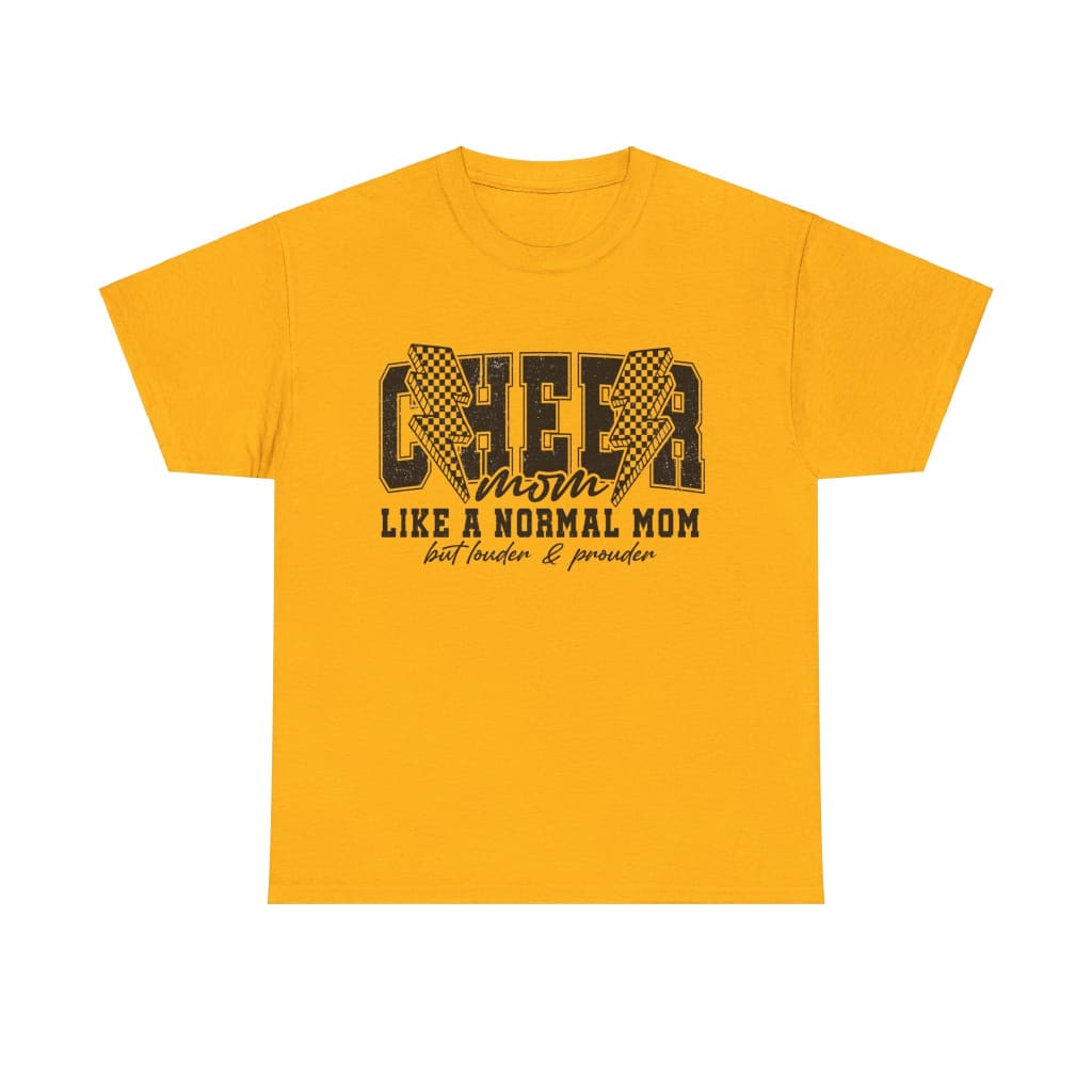 Distressed Cheer Mom Tee Cheerleading Flyer Stunt Training