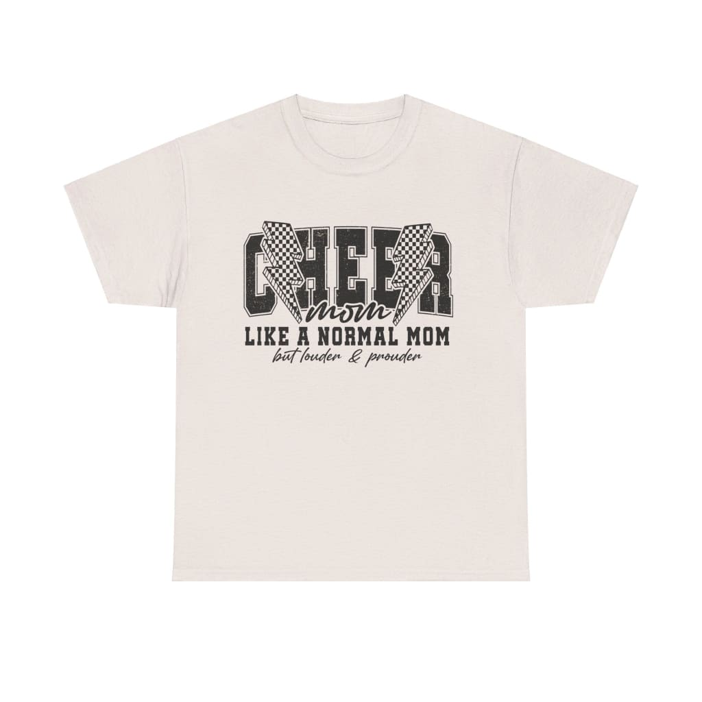 Distressed Cheer Mom Tee Cheerleading Flyer Stunt Training