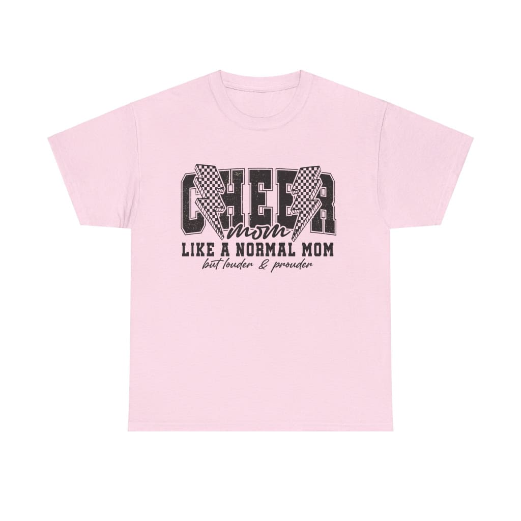 Distressed Cheer Mom Tee Cheerleading Flyer Stunt Training