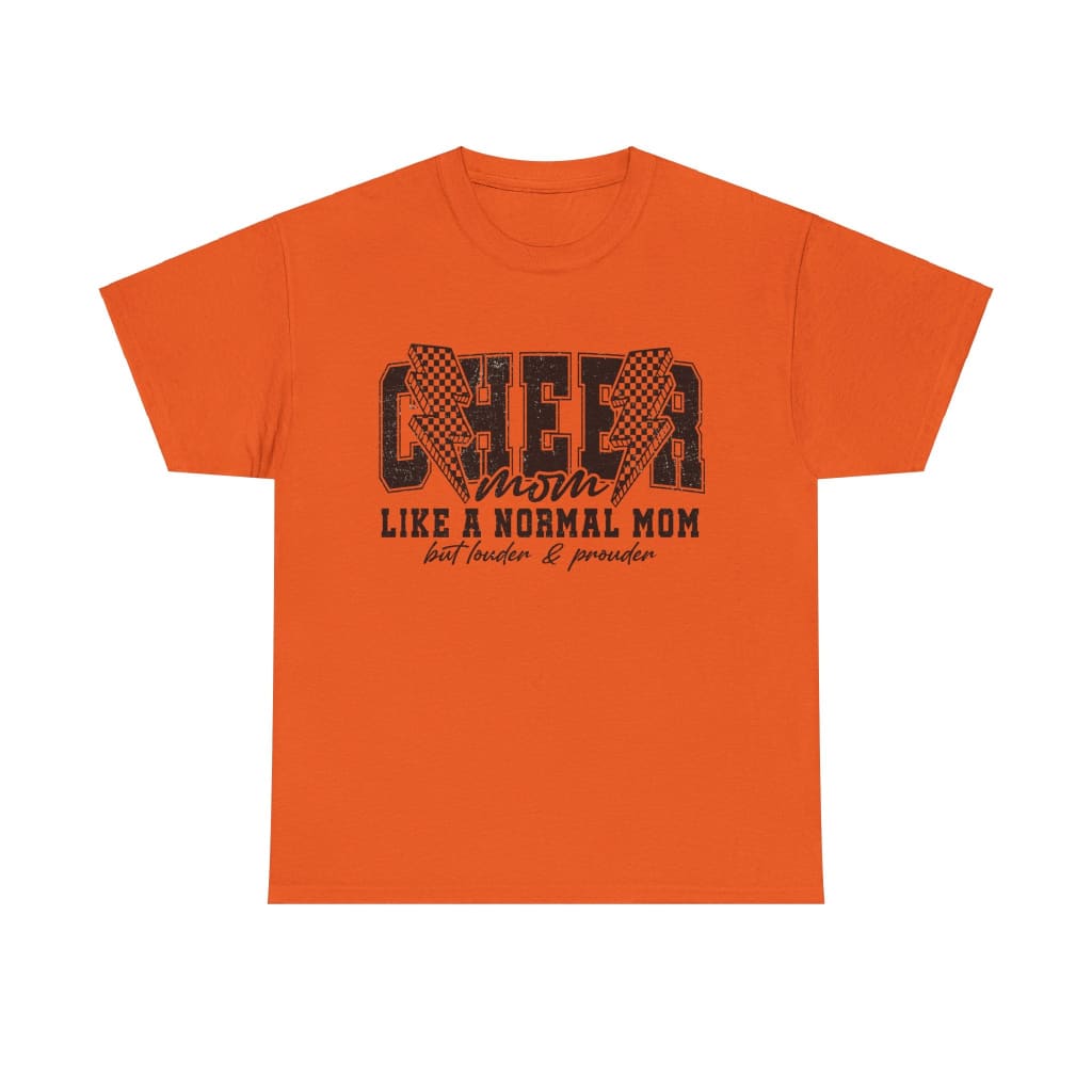 Distressed Cheer Mom Tee Cheerleading Flyer Stunt Training