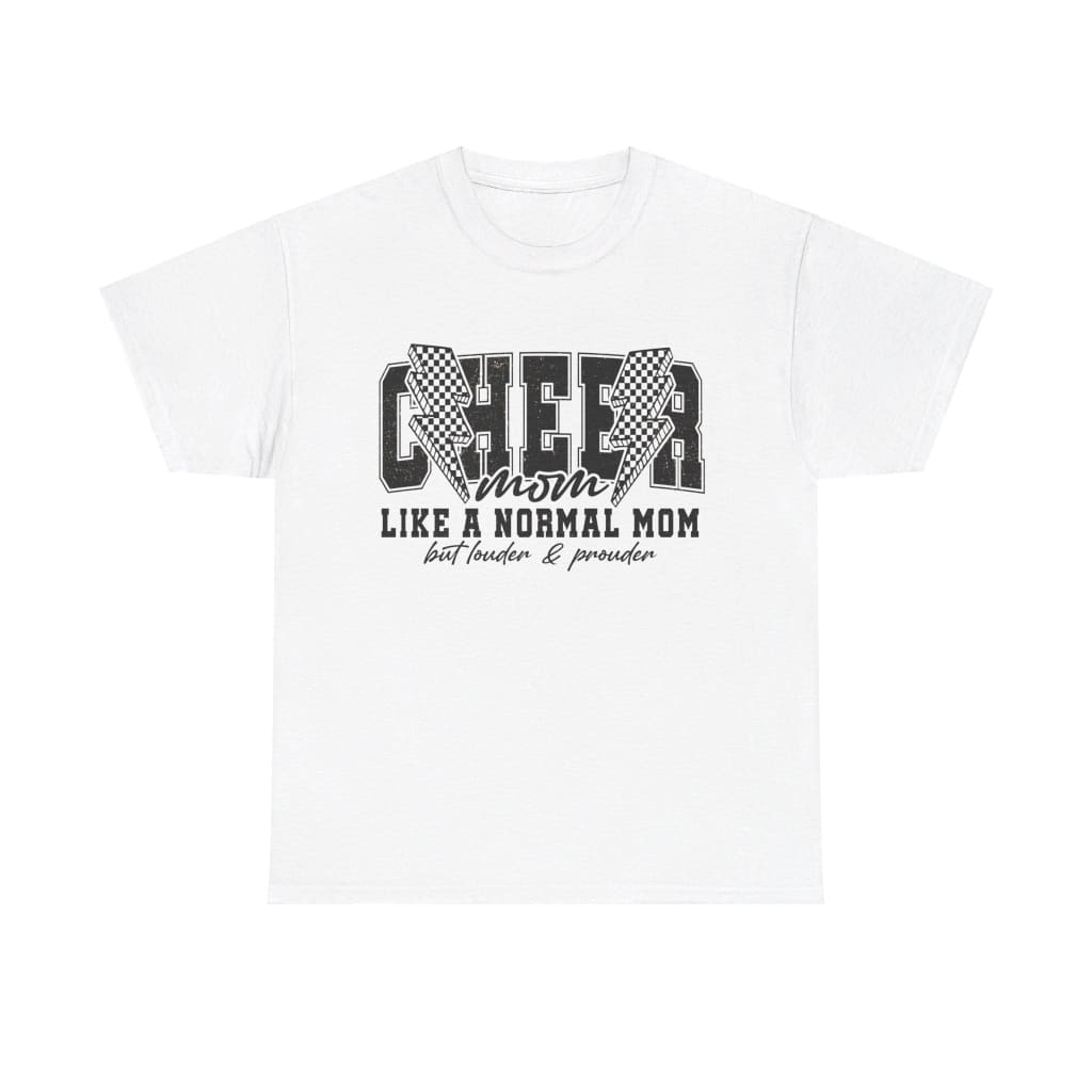 Distressed Cheer Mom Tee Cheerleading Flyer Stunt Training